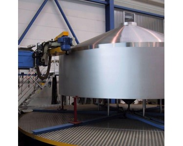 Burch Maschinenbau AG - Belt Grinding Heads | BURCH Type OHB