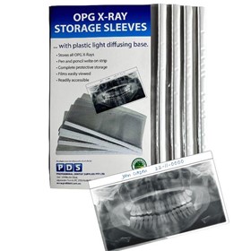 Dental OPG x-ray storage sleeves 