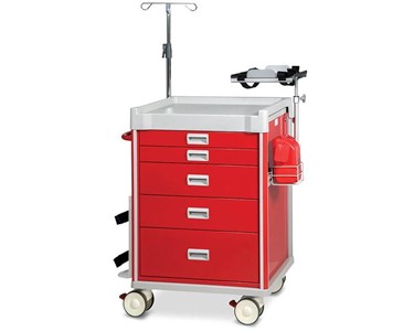 Select Patient Care - Emergency Cart | Emerge 4 Drawer - Package 1