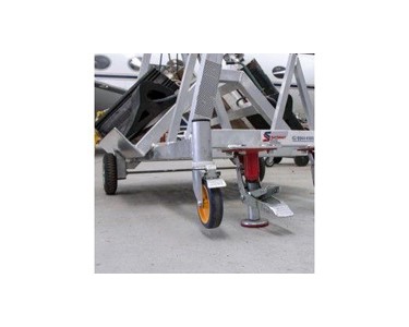 SafeSmart Aviation - Aviation Utility Trolley | Cone & Chock Trolley