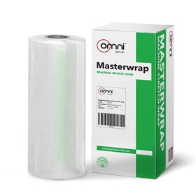 Masterwrap Machine Stretch Pallet Wrap - Clear, Black, White Films