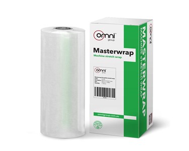 Omni - Masterwrap Machine Stretch Pallet Wrap - Clear, Black, White Films