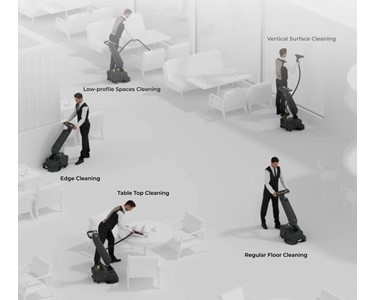 PUDU SH1 Smart Upright Scrubber Dryer