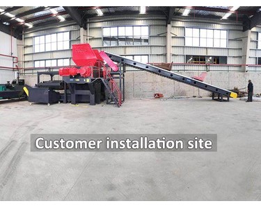 Enerpat -  MSB-ETY1600 Tyre Shredder – Process Whole Tyres into <150 mm Chips 