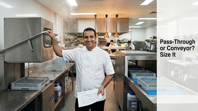 Pass-Through vs Conveyor Dishwasher: Which Earns Its Place in Your Kitchen? (2026 Comparison)