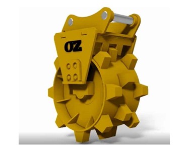 OZ Excavator Buckets - Excavator Attachments I Compaction Wheels