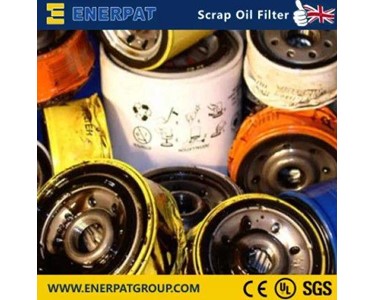 Enerpat - Complete Oil Filter Recycling Line (Separation Rate 99%）