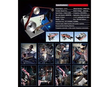 Belt Sander 1.5KW Motor | CONBS15