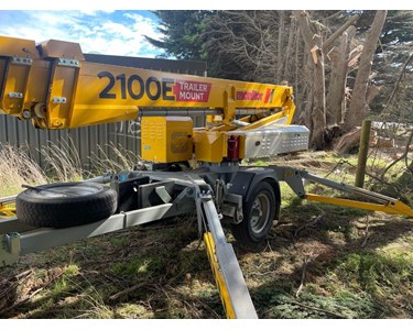 Omme - 2100E - 21m Trailer Mounted Lift