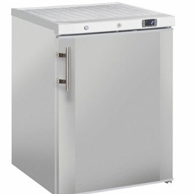 Small Undercounter Freezer Stainless Steel | 170L 