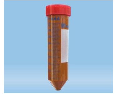 Tube 50ml, 114x28mm, PP brown - Blood Collection
