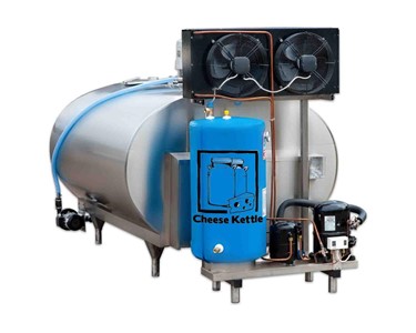 Cheese Kettle - Milk Cooling Tank w/ Chiller and CIP System