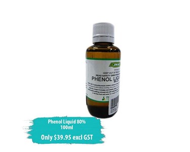 Liquid Phenol 80 Percent W/W 100ml AA080PHELIQ1S6