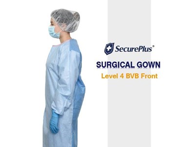 Plus Medical - Hospital Gowns I SecurePlus Sterile BVB Surgical Gown AAMI Level 4