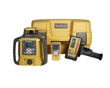 Topcon - Topcon Rechargeable Dual Grade Laser Level with LS100D | RLSV2S 