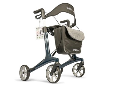 Spacelite Carbon Fibre Supa-Light-Weight Rollator Walkers 150 kg