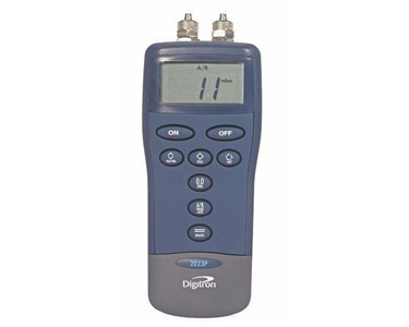 Waterproof Digital Differential Manometer 0-700kPa | Digitron 2023P 