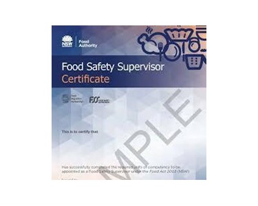 NSW FSS Recertification approved by the NSW Food Authority