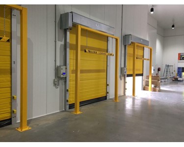 Insulated rapid doors