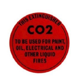 Identification Sign - Wet Chemical Fire Extinguisher