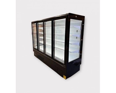Open Display Fridge for Supermarket with Doors