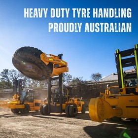 Australian Made Power - Omega Tyre Handlers