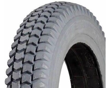 Primo - Grey & Black Foam Filled Pneumatic Non Marking Tyres