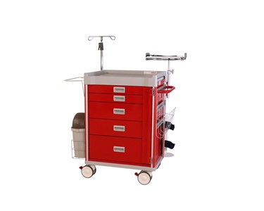 Select Patient Care - Emergency Cart | 5 Drawer - Package 2