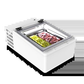 Mini Cream Gelato Display