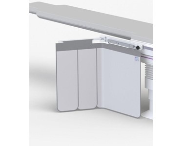 Kenex - Table shields with a single friction pivot 100 cm wide | KNX-312 