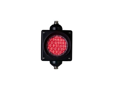 BNR - LED Traffic Lights | Single Aspect 100mm with Flasher Module Option