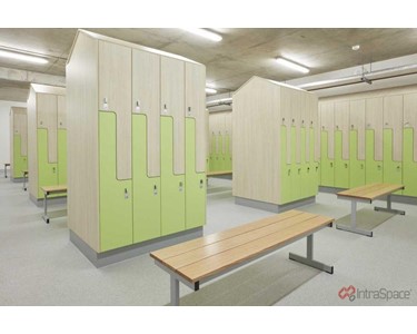 IntraSpace - Laminate Lockers - Traditional Style