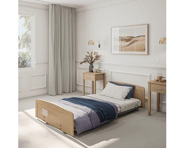 Aidacare - Floorline Bed | Aidacare FLX – 100 mm low height & 275 kg SWL