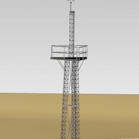 Australian Radio Towers | Free Standing Towers | TP Tower Platforms