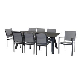Outdoor Dining Set | Barcelona 9pce Dining Setting