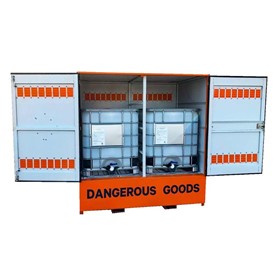 The Dangerous Goods Bunded Cabinet – 2 x IBC Pallets