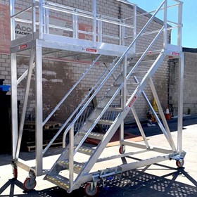 Mobile Access Platform | Underground Loader Tilt Cylinder Access 