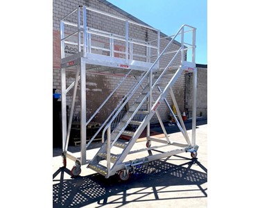 Mobile Access Platform | Underground Loader Tilt Cylinder Access 