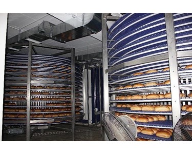 Spiral Food Cooling / Freezing Tower