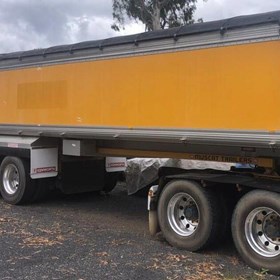 Used Tipper Trailer 2018 MUSCAT QUAD AXLE
