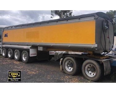 Used Tipper Trailer 2018 MUSCAT QUAD AXLE