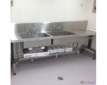 IntraSpace - Stainless Steel Height Adjustable Sink