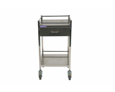 Stainless Steel Instrument Trolleys | No draw, 1, 2, 3 x drawers