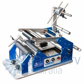 Semi-Automatic Wrap Labeller for Hire | Compact-a-Wrap CP-SAL-W