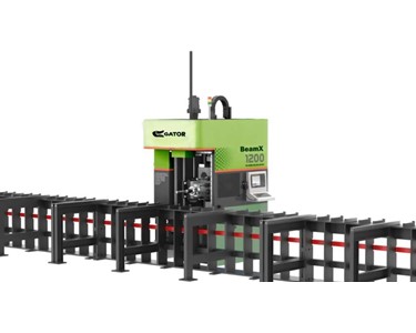 Gator - Single Spindle CNC Drill Line | GATOR BeamX