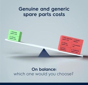 What is the real added value of original parts, and what benefits do they bring to your business?