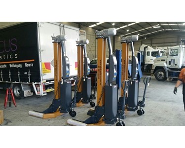 Mobile Truck & Bus Column Lift | German Engineered USA Made