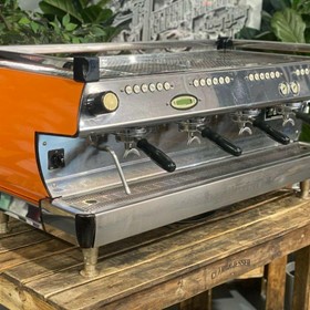 LA MARZOCCO GB5 4 GROUP ORANGE ESPRESSO COFFEE MACHINE