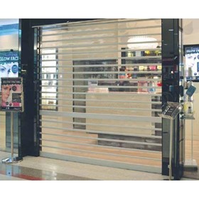 Commercial Shutter | Clear-A-View Polycarbonate