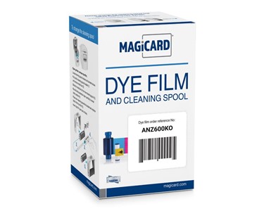 Magicard - Black Ribbon With Overlay - 600 Yield